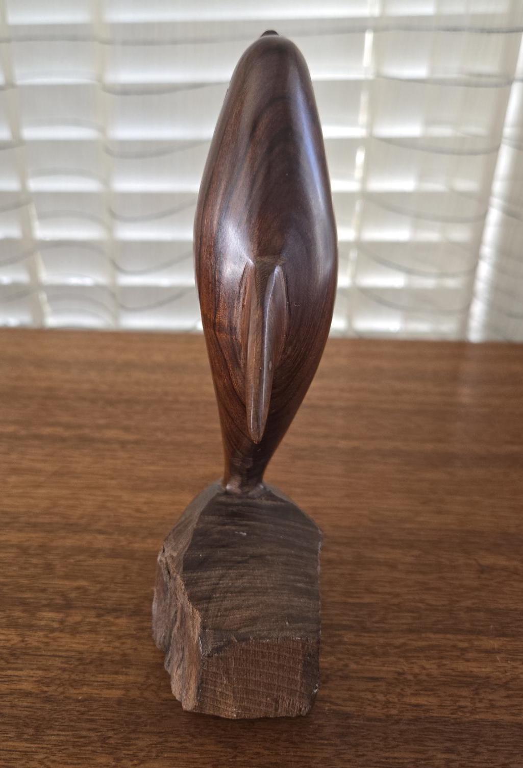 ヴィンテージ アイアンウッド イルカ 手彫り彫刻 7.5インチ - Etsy 日本