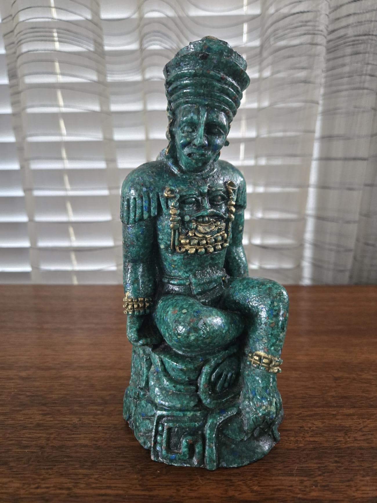 マヤ戦士像　石製 Maya stone statue - Etsy 日本