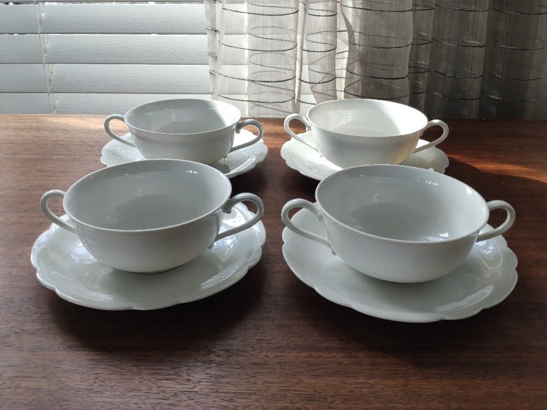 6 bols à soupe vintage en porcelaine Seltmann Weiden Bavaria 6 bols à soupe vintage en porcelaine Seltmann Weiden Bavaria