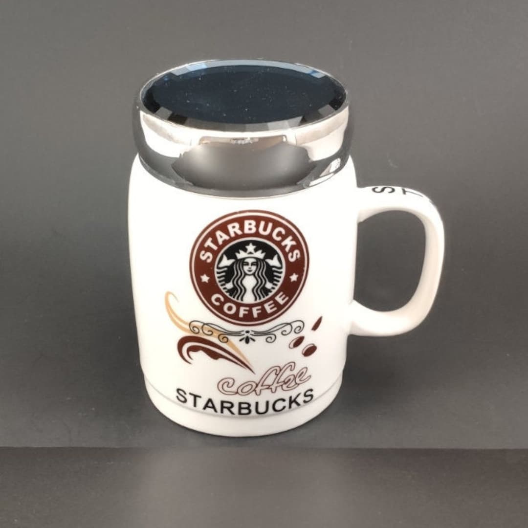 Starbucks Mirror Lid Mug Travel Cup 5.5 