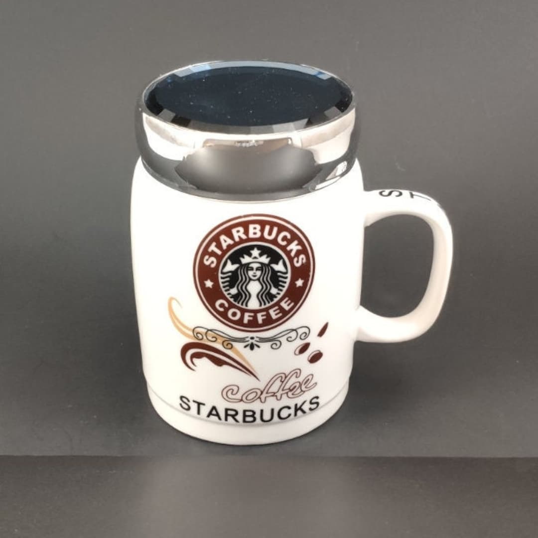 Starbucks Coffee With Lid Set of 2 Ceramic Coffee Mug Price in