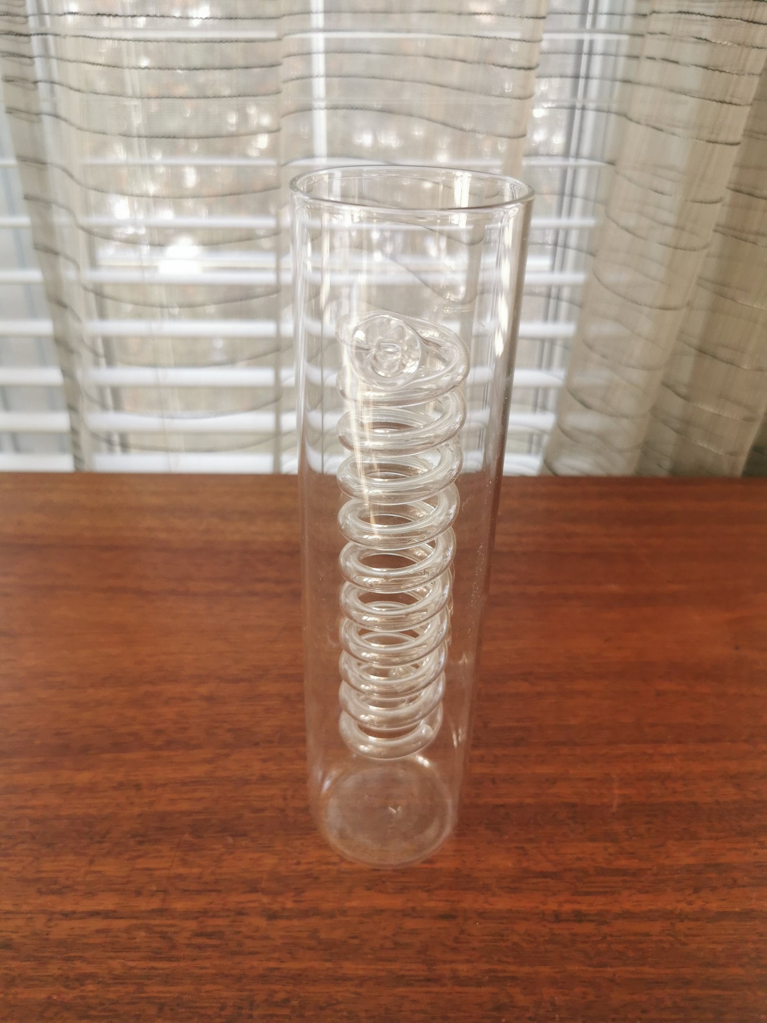 【専用】オールドイケア 00S スパイラルベース EHLEN JOHANSSON Ehlen Johansson Spiral Glass Vase, Vintage Ikea Clear Art