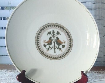 Noritake Hermitage Plates Set of 2 Pattern 6226 Love Birds Made in