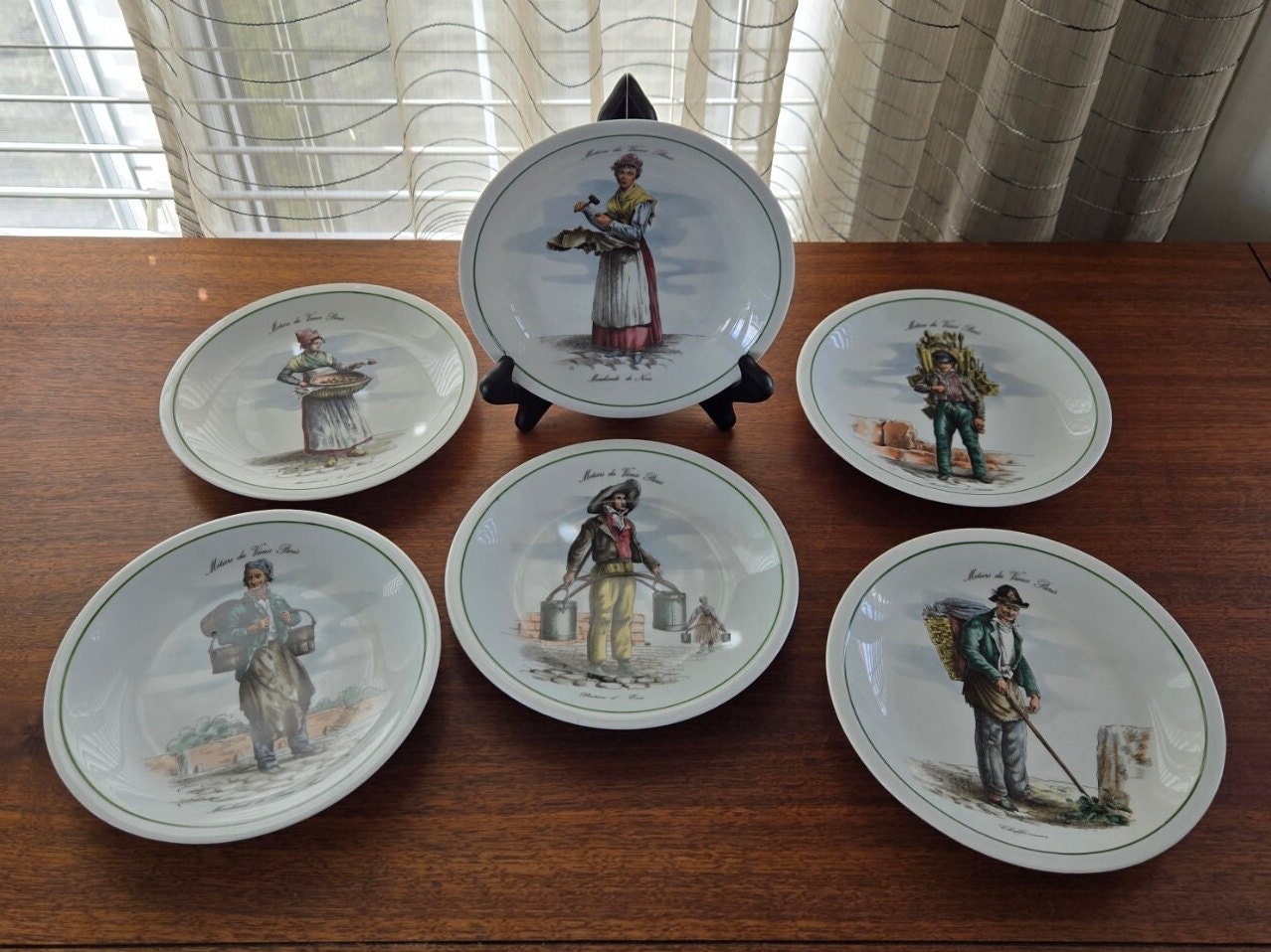 MEISSEN - Vieux Paris　フランス　アンティーク皿　6枚 MEISSEN - Vieux Paris フランス アンティーク皿 6枚の通販 by