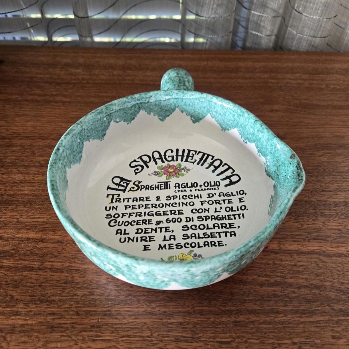 La Spaghettata Bowl - Etsy