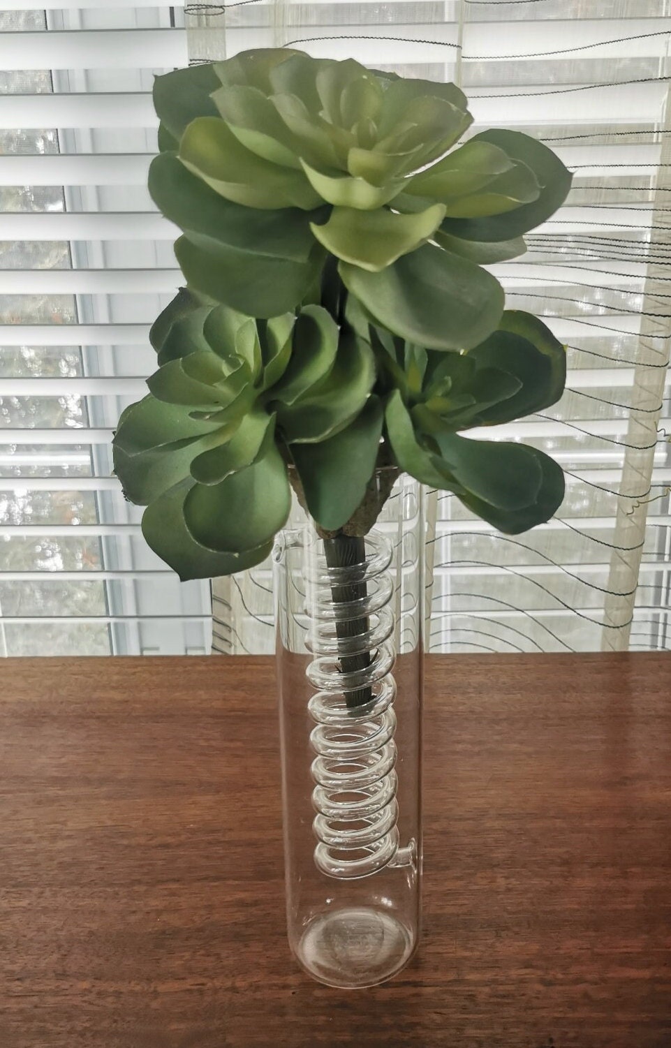 【専用】オールドイケア 00S スパイラルベース EHLEN JOHANSSON Ehlen Johansson Spiral Glass Vase, Vintage Ikea Clear Art