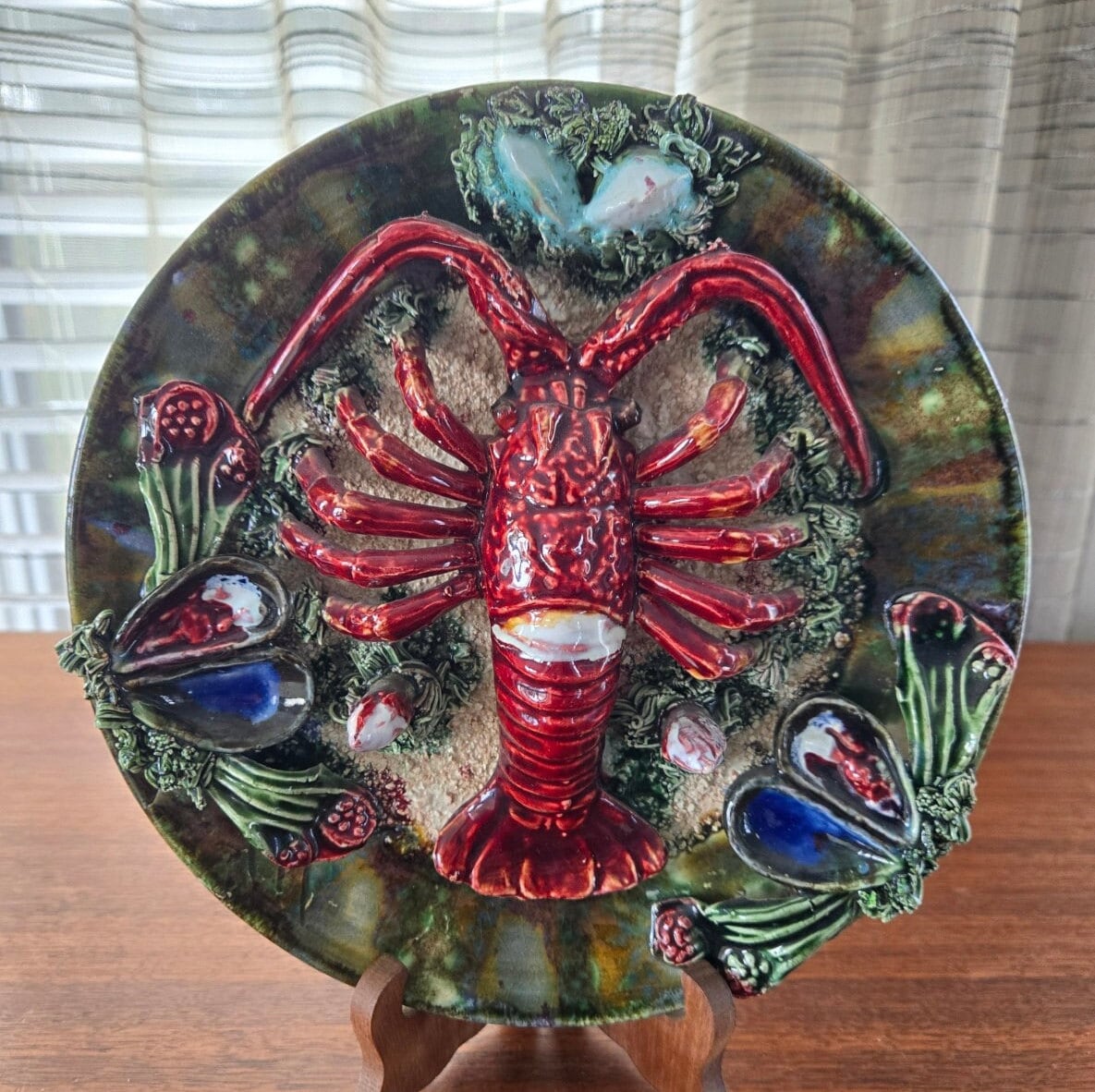Vintage lobster plate - Etsy 日本