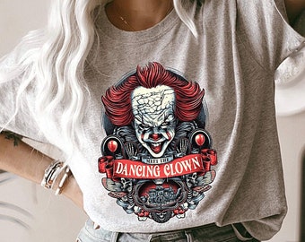 Halloween Horror Movie shirt I Penny wise I Meet the Dancing Clown shirt I Scary clown IT I Spooky t-shirt I Unisex Halloween graphic tee