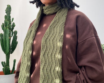 Vector Scarf Knitting Pattern