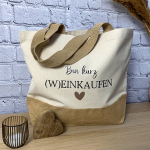 Filz Einkaufstasche Bin kurz (W)einkaufen Shopper Tragetasche, Handtas