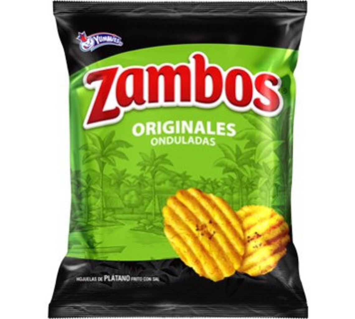 Zambos Plantain Chips chile lime originals salsa verde & Etsy