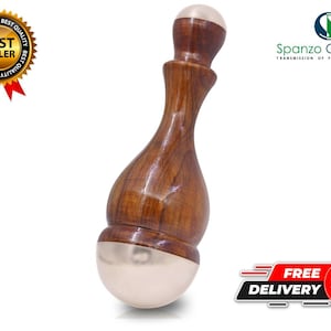 Ayurvedic 2in1 Kansa Wand for Face/Foot/Body & Marma Massager | Cell Regeneration | Natural Collagen Booster | Detoxifying Massaging Tool