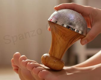 Kansa Foot Vatki Wand: herramienta de masaje ayurvédico para la relajación