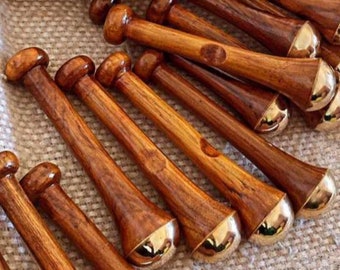 Ayurveda-Stiftform Kansa Wand Akupressurmassagegerät zum Stressabbau und zur Entgiftung