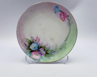 Vintage Hand Painted Floral Porcelain Plate Made in Japan,6.2''