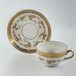 Antique Royal Austria Tea Cup and Saucer/