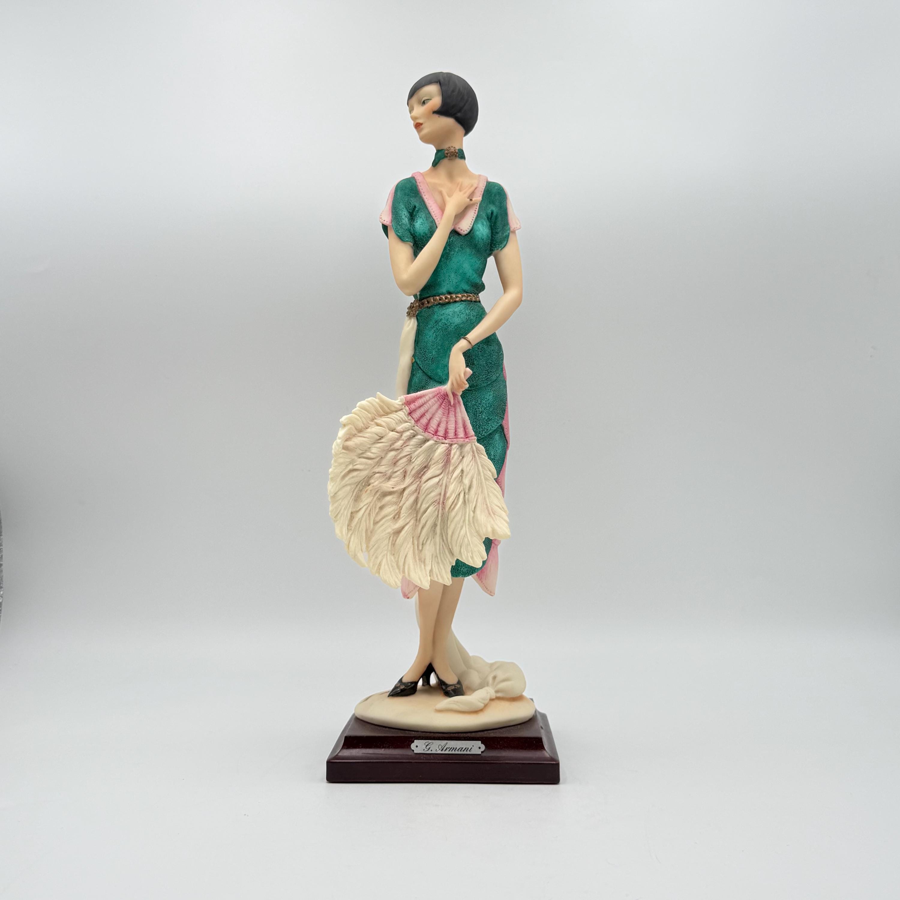 Armani Lady With Fan - Etsy