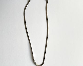 Vintage Herringbone Necklace