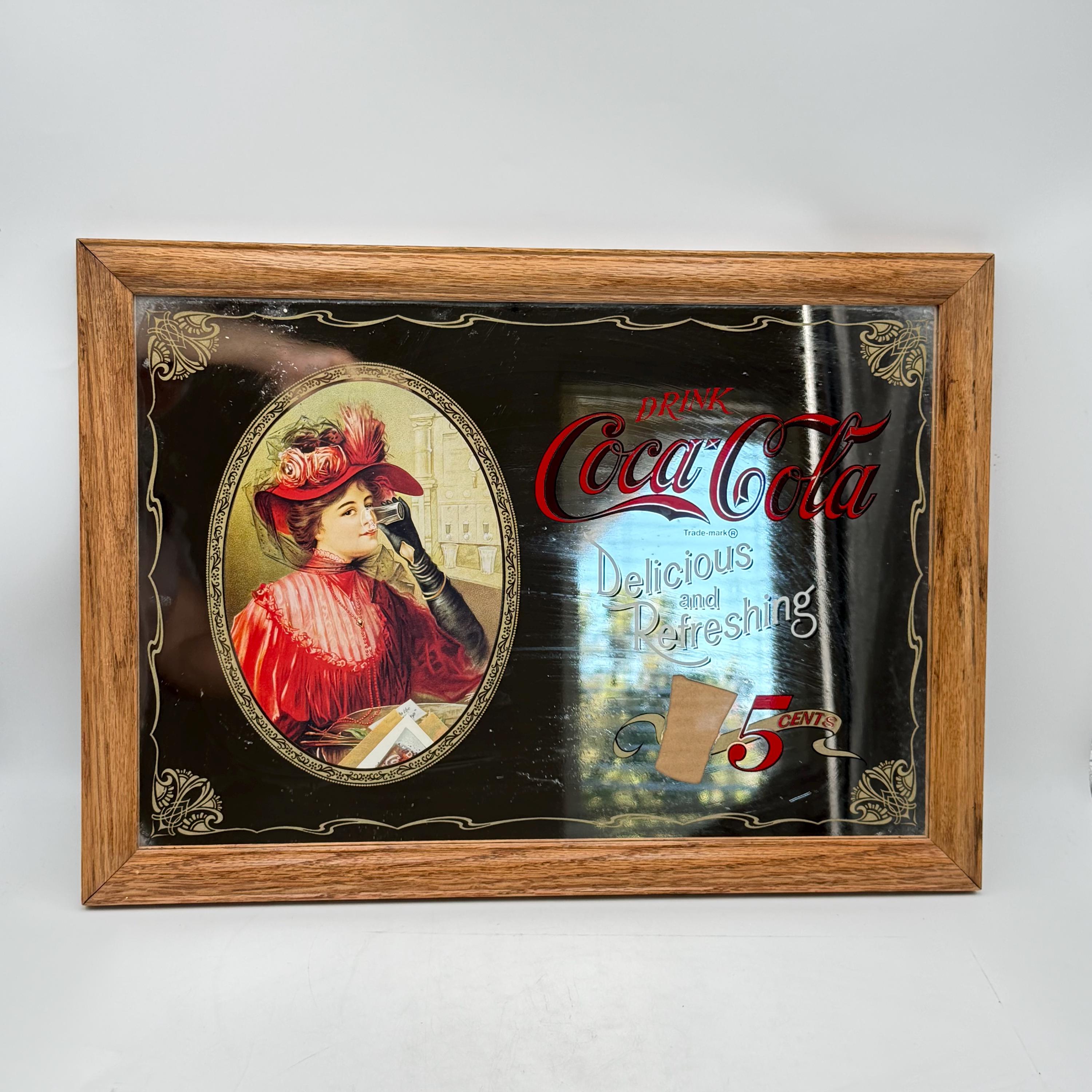 Coca Cola Vintage Mirror - Etsy