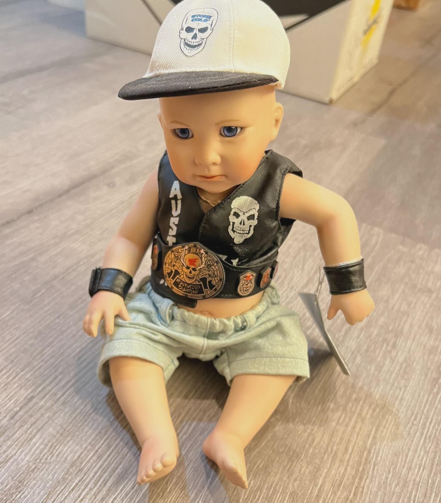 dolls country様　お取り置きおまとめページ　20点 Danbury Mint WWF Little Stone Cold Steve Austin Porcelain Doll - Etsy