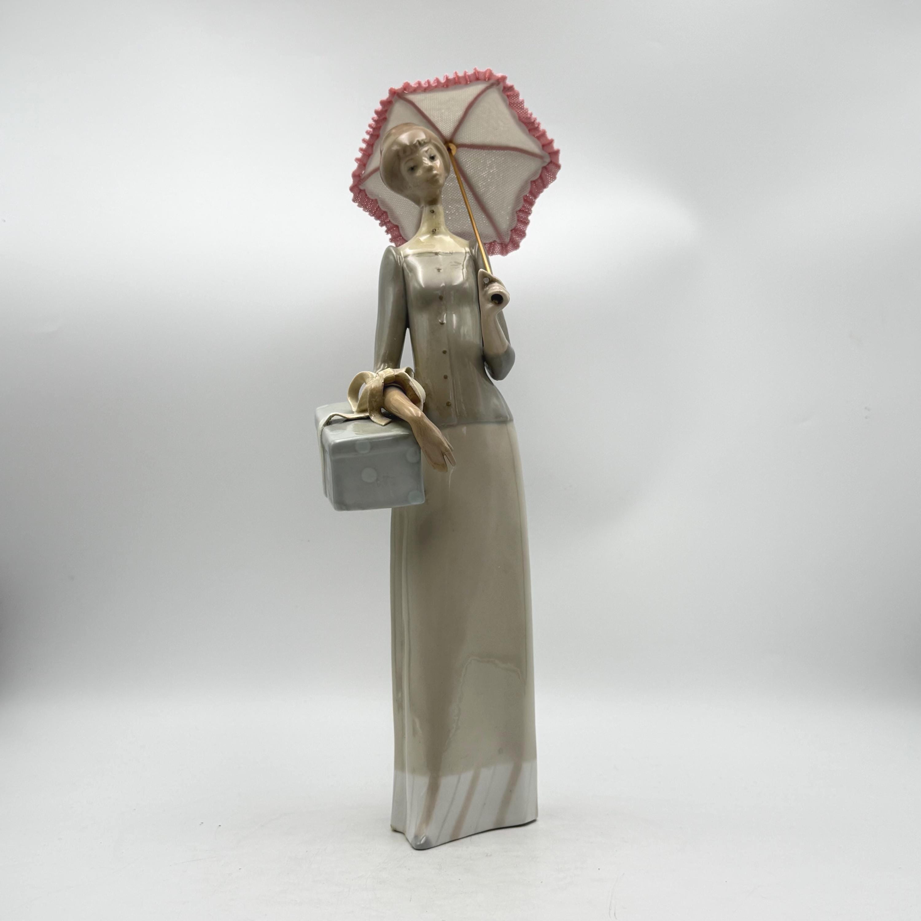 Lladro Figurines Lady With Parasol - Etsy
