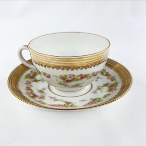 Vintage Royal Austria Tea Cup and Saucer/