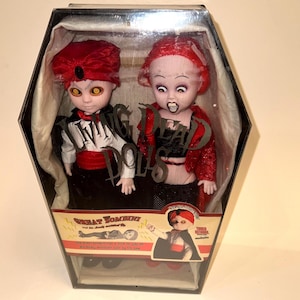Living Dead Dolls by Mezco -- The Great Zombini and Viv -- Tower Rec Exclusive/Living Dead Dolls Original Dolls & Doll Playsets