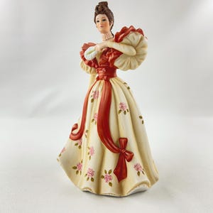 Vintage Lenox First Waltz Figurine: Porcelain Dancing Lady Sculpture