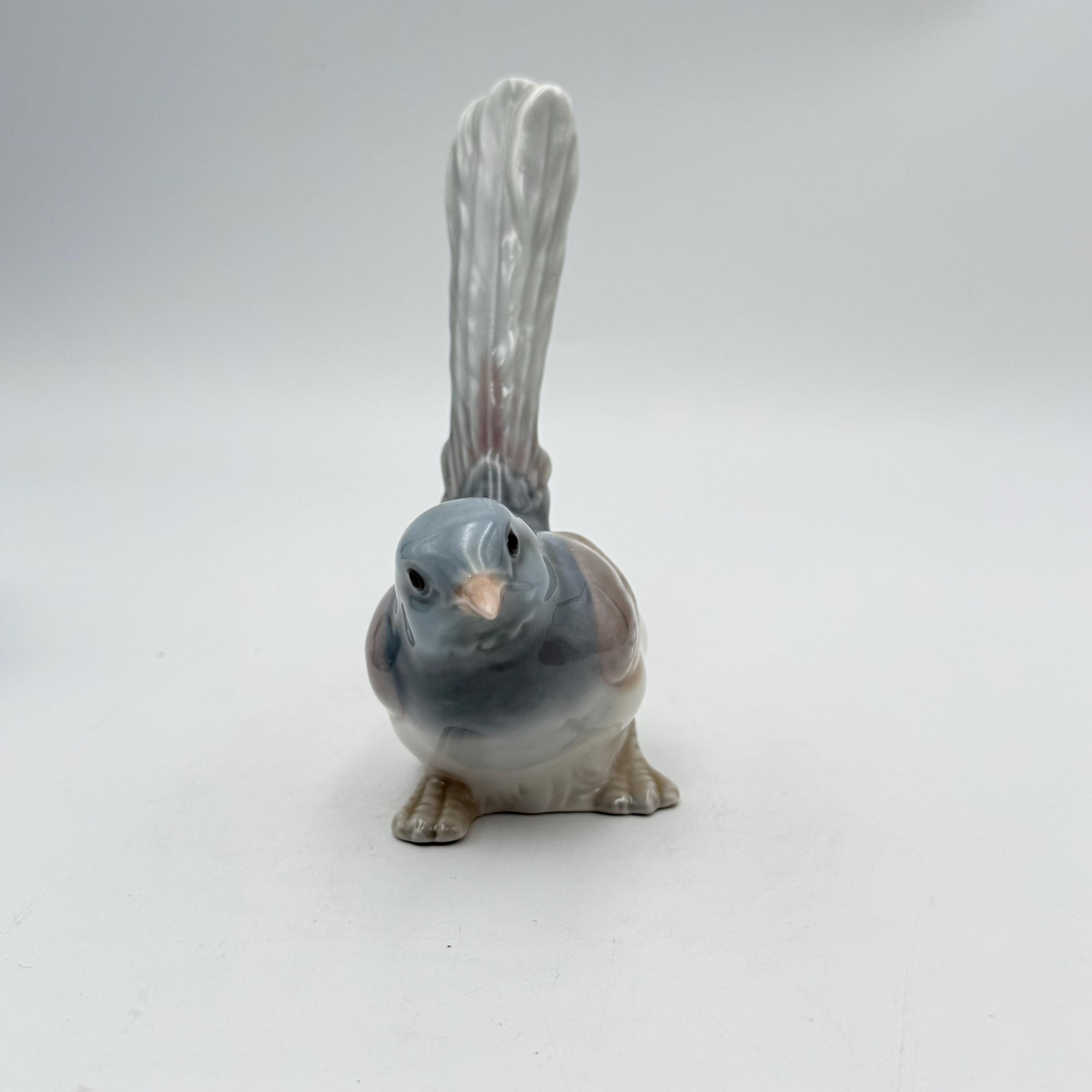 Vintage Blue Bird Figurine - Etsy