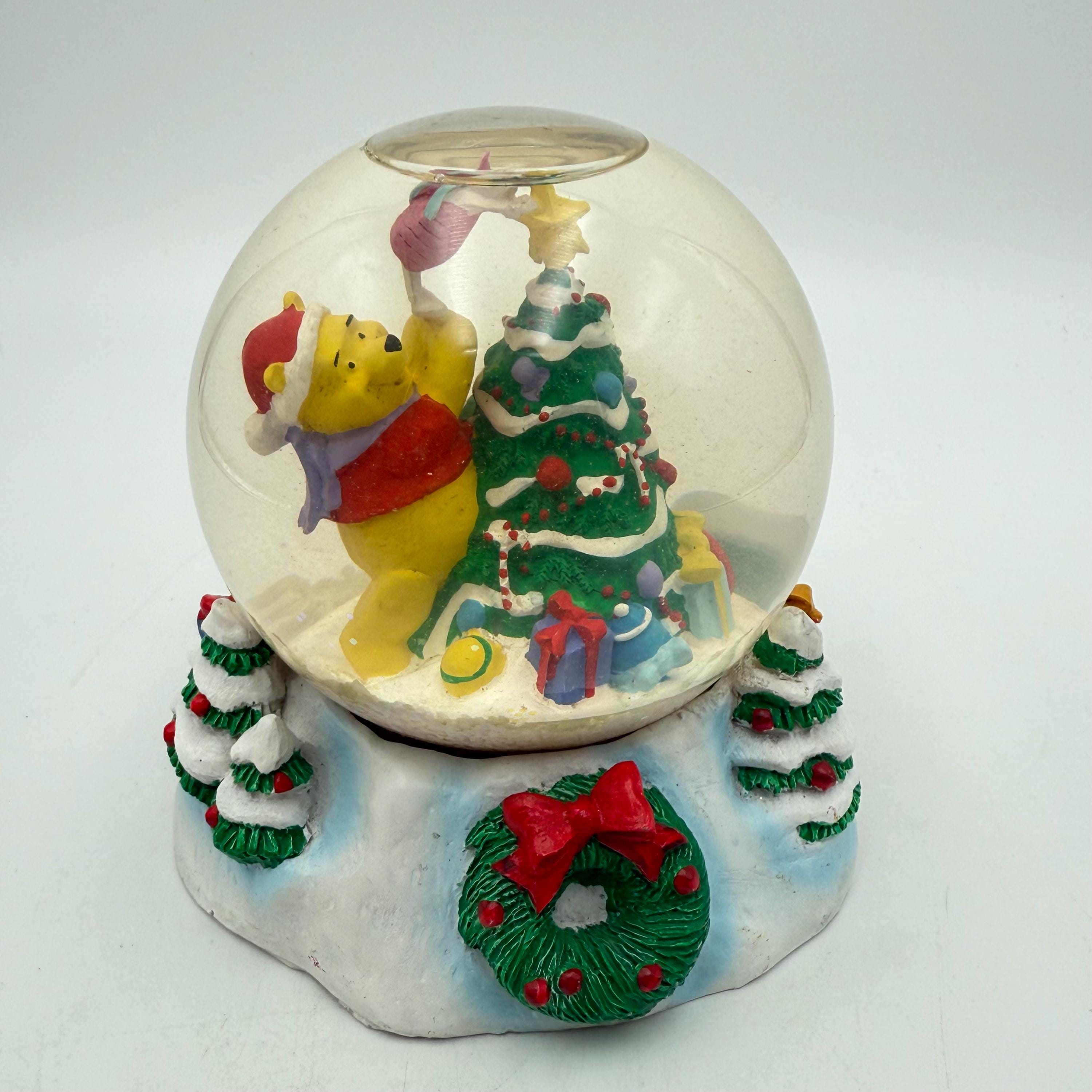Vintage Winnie the Pooh Snow Globe - Etsy