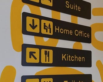 Carteles de señalización de aeropuertos para el hogar, letreros de aeropuerto, temas de aviación, regalos para viajeros, decoración de habitaciones, viajes, decoración, diseño, regalos, vacaciones