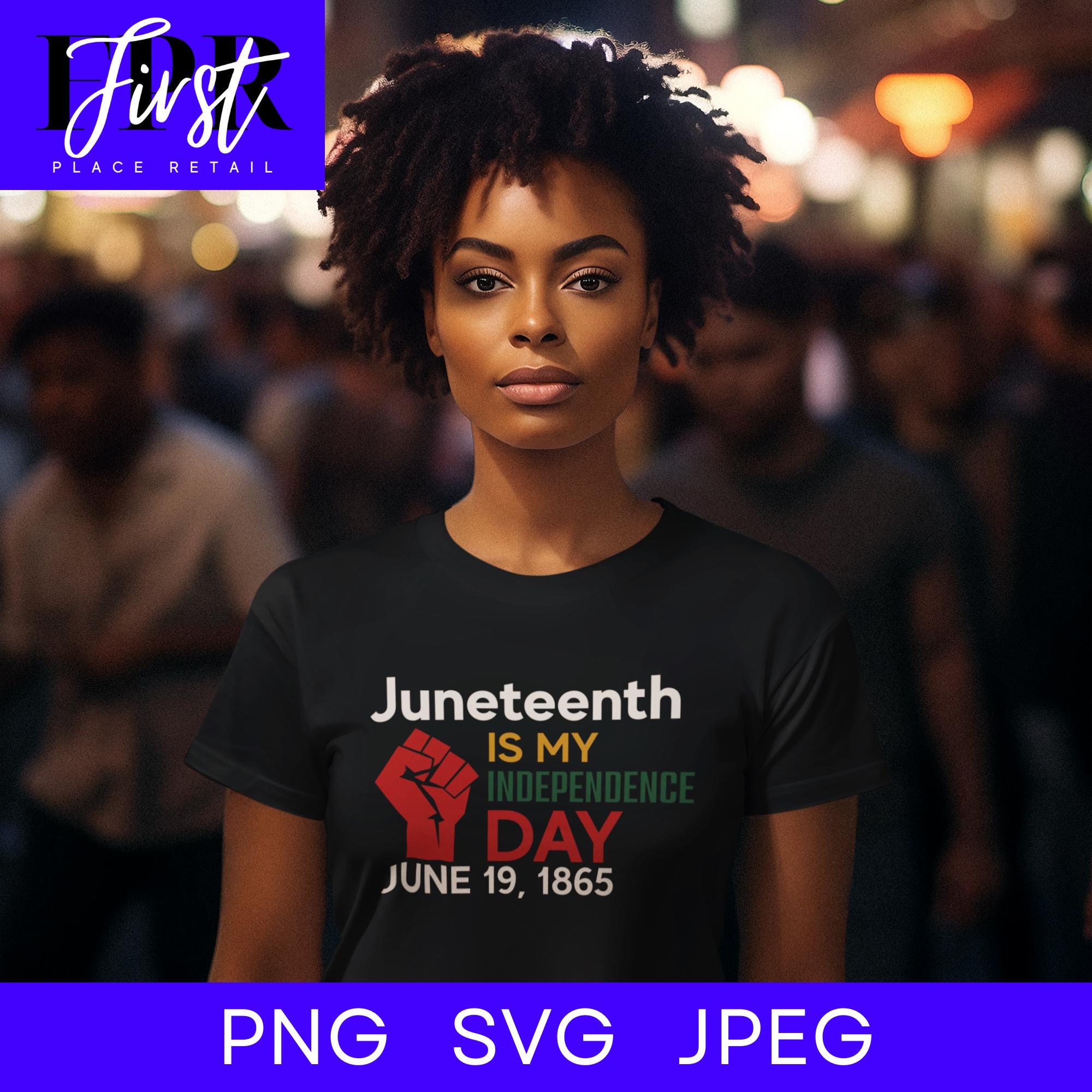 Juneteenth is My Independence Day Svg Cut File, Printable Png and Jpeg ...
