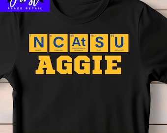 North Carolina A&T State University Aggie Elements table svg Cut File, Printable png and jpeg for Iron On Transfer. Instant Download.