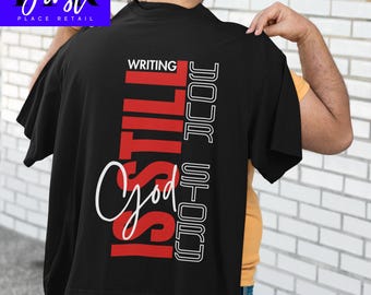 Gott schreibt immer noch deine Geschichte svg Cut File, printable png und jpeg zum Aufbügeln. Sofort Download.