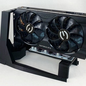 Freestanding Bitcoin/Crypto Mining External Graphics Card GPU Holder Display Stand Rig