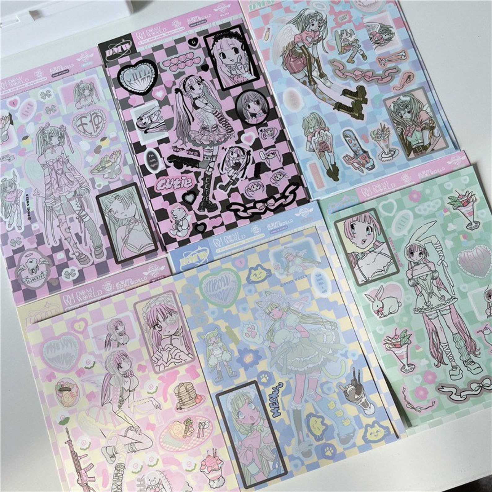 Domi World Anime Girl Series - Etsy