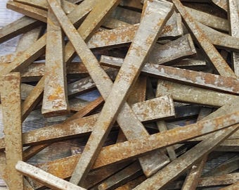 Antique RUSTIC SQUARE NAIL ~ Choose 5 to 100 pcs ~ Salvage ~ Blacksmith
