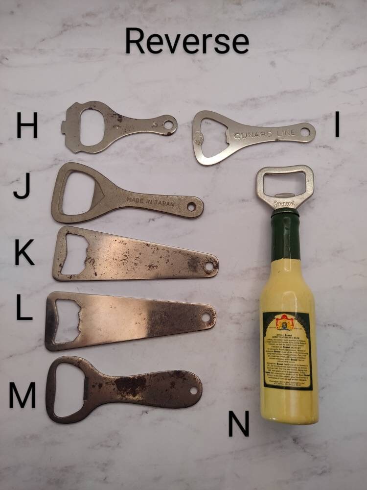 Assortment 21 VINTAGE BOTTLE OPENERS ~ Coca Cola ~ Sapporo