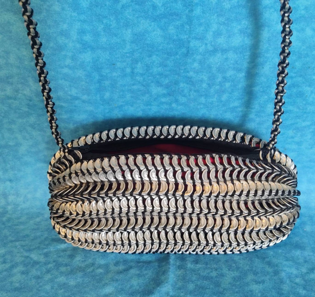 POP TOP TABS Purse Soda/beer Can Tab Evening Bag Free Etsy