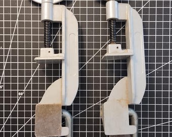 2 RIGHT ANGLE CLAMPS ~ 10 1/2" ~ fREE sHIPPING