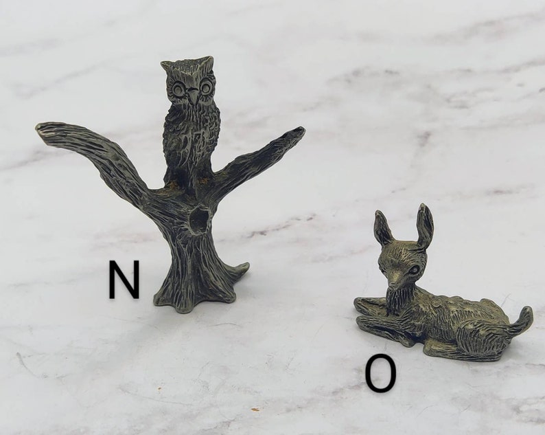 PEWTER FIGURINES REDUCED Prices Hudson Hallmark Etsy