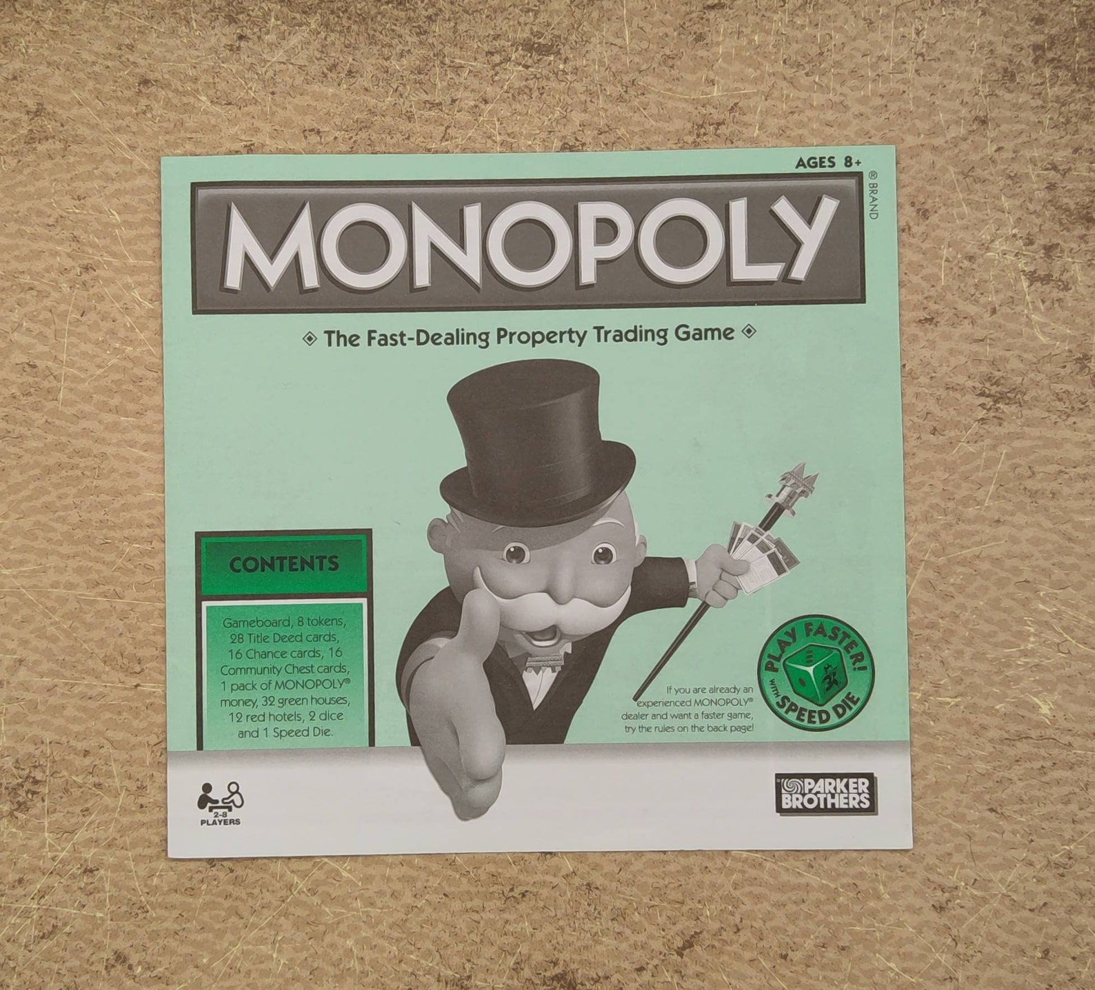MONOPOLY GAME RULES Instructions Assorted Games Rules Etsy