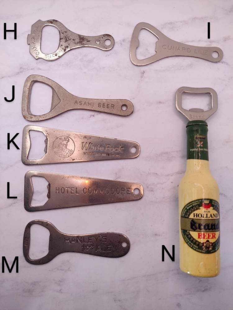 Assortment 21 VINTAGE BOTTLE OPENERS ~ Coca Cola ~ Sapporo