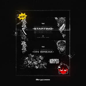 ANIMATED DARK FANTASY Anime Stream Package (Screens, Panels, Overlay, Transition, Twitch, Header, Etc.)