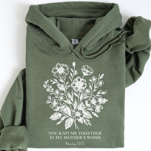 Pro Life Hoodie, Religious Hoodies, Pro Life Sweatshirts, Catholic Sweatshirt, Christian Sweatshirt, Womens Catholic Apparel, Pro Life Shirt