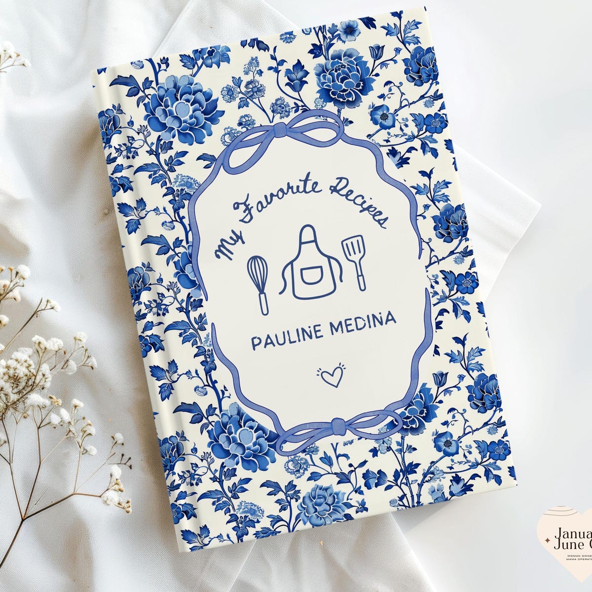 Custom Recipe Book, Personalized Recipe Book, Cook Book, Custom Cookbook, Personalized Housewarming Gift for New Homeowner Cooking Gifts