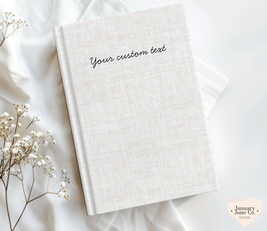 Custom Journal Custom Notebook With Custom Text Personalized Custom ...