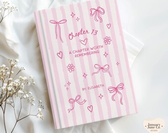 Personalized 13th Birthday Gift Chapter 13 Journal Custom Name Notebook Customized 13th Birthday Present for Daughter Gift for Book Lover