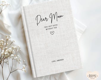 Loss of Mom Sympathy Gift for Loss of Mother Memorial Gift Grief Journal for Mom Remembrance Notebook Personalized Letters to Mom in Heaven