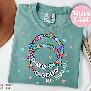 Comfort Colors TK Teacher Shirt TK Team Shirt for Back to School Tshirt Transitional Kindergarten Teacher Shirt Personalized TK Teacher Tee